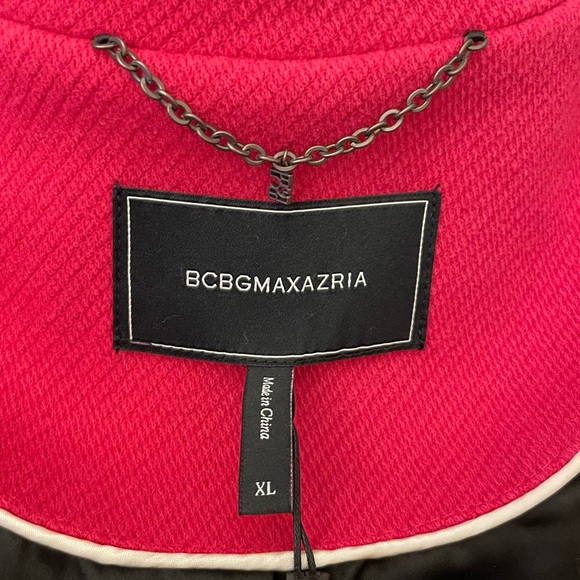 NWT BCBGMaxAzria Pink Winter Coat - Picture 4 of 10